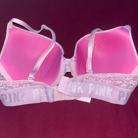 34C bra from Victoria Secret Pink (pink color bra) - Picture 2 of 2